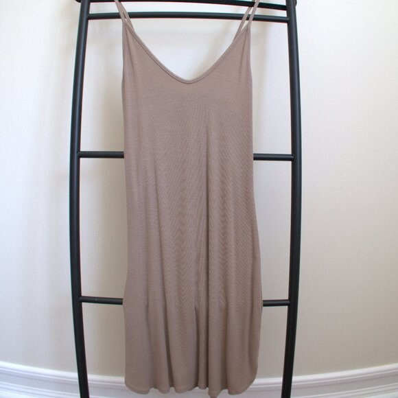 RARE - Joah Brown Slip Dress - Taupe - Picture 6 of 10